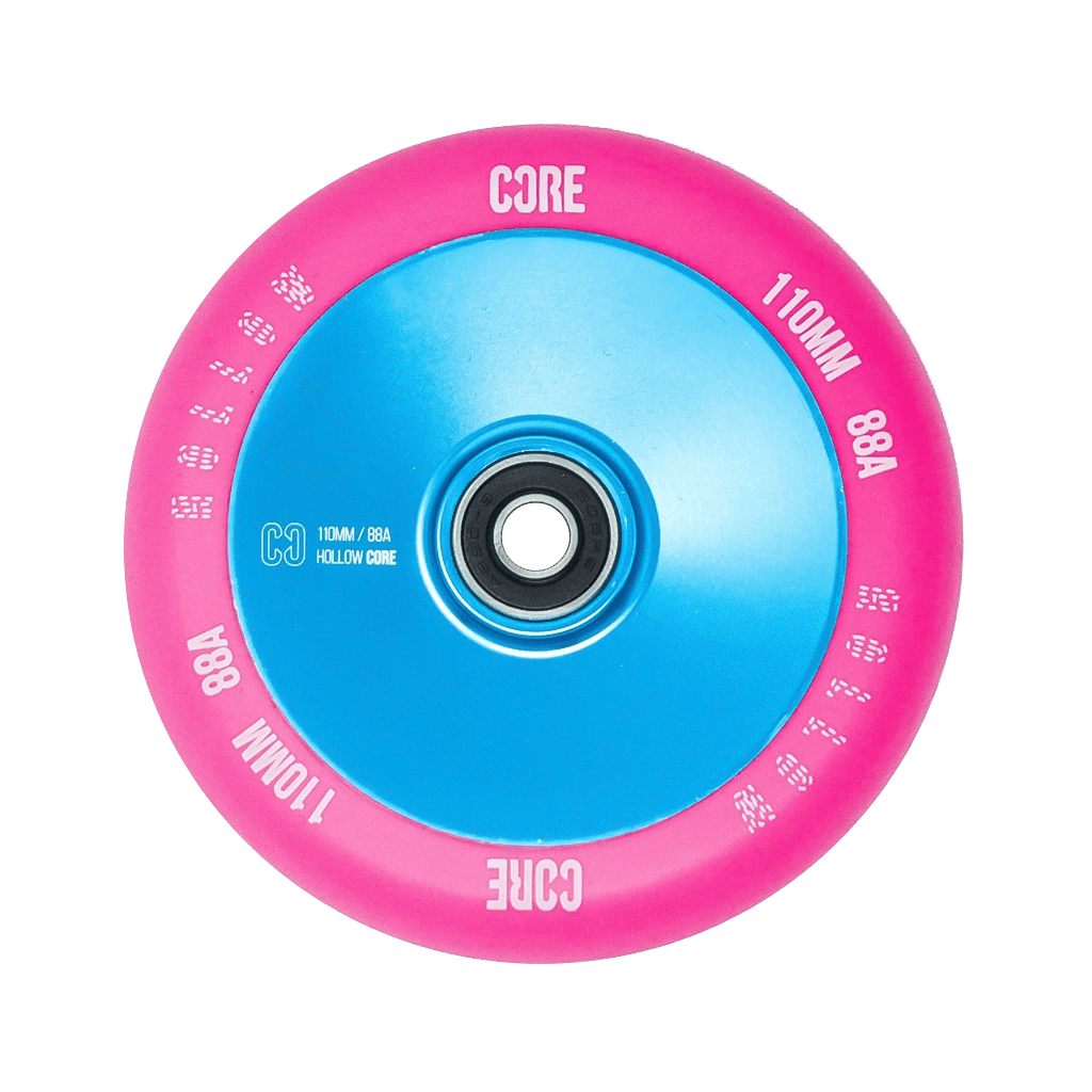 Core Hohl Stunt Scooter Rad V2 110mm Pink/Blau 