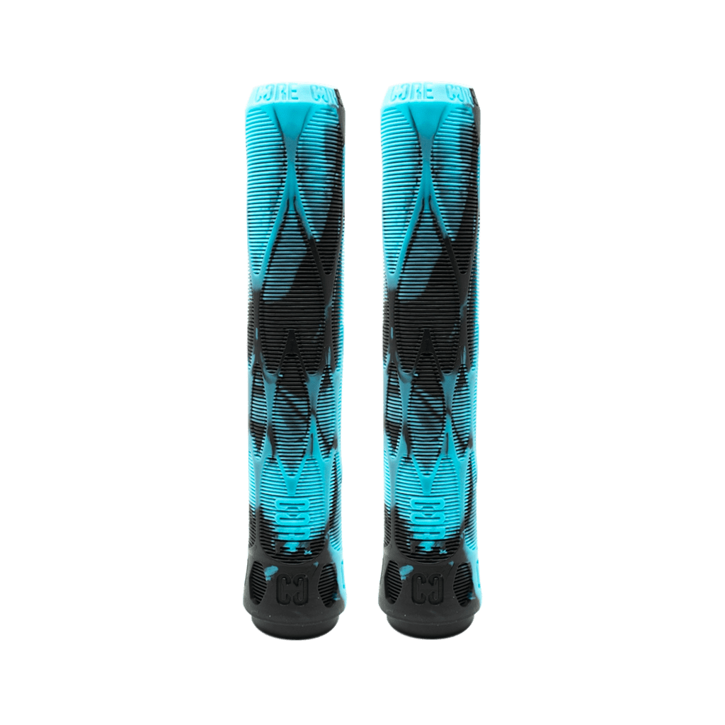 Blue/Black Scooter Bike Pro Handlebar Grips Arctic Soft 170mm by CORE 