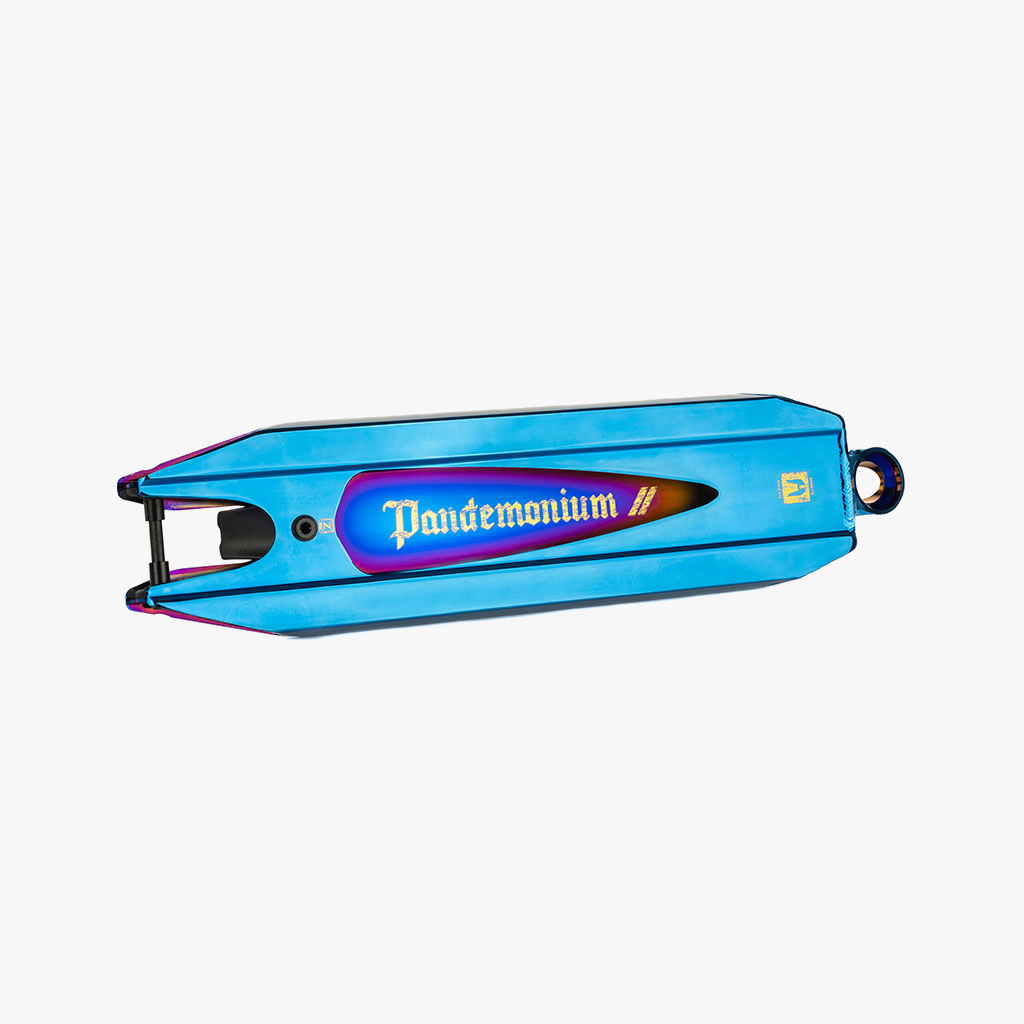 Ethic DTC Pandemonium V2 Deck Chrome Blue